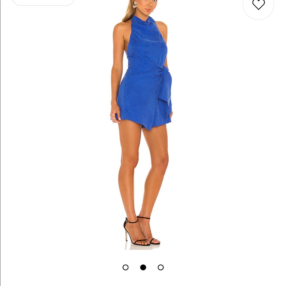 NWT Revolve Rising Playsuit in Cobalt
